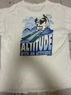90s BIG DOGS スキー犬 Tシャツ