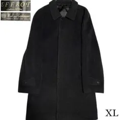 カシミヤ混×イタリア製生地 比翼コート