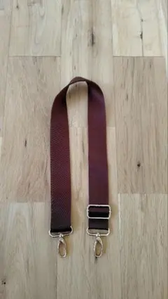 ショルダーバッグ★ナイロンストラップ ゴールド金具