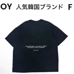 【廃盤】OY オーワイ バックエンボスロゴ 半袖Tシャツ ビッグシルエット 黒のサムネイル