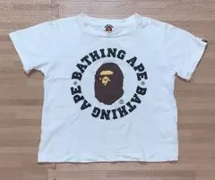 激レア APE キッズ カレッジロゴ Tシャツ 110のサムネイル