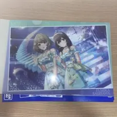 アイマス シンデレラガールズ 鷺沢文香 高垣楓　クリアファイル ガシャポン