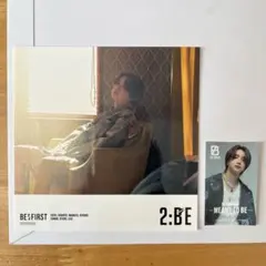BE:FIRST JUNON ムビチケ特典　2:BE ジャケットサイズステッカー