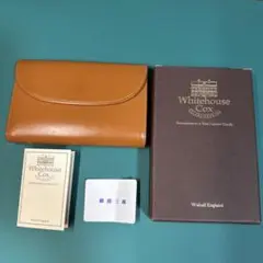 ホワイトハウスコックス　三つ折り財布　中古