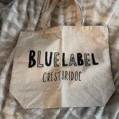 BLUELABEL CRESTBRIDGE トートバッグ ベージュ