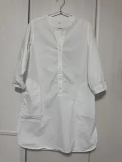 無印良品　シャツワンピース　Mサイズ