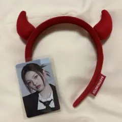 BABYMONSTER モンスターカチューシャ 赤 レッド