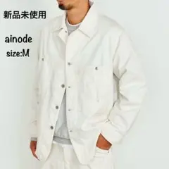 未使用 CONFFECT EDIFICE ホワイトデニムブルゾン - メルカリ