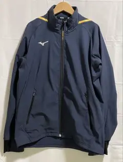 Mizuno ネイビー ジッパージャケット　Mサイズ