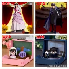 名探偵コナン フィギュアセット 毛利蘭　工藤新一