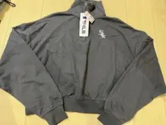 ハーフジップ スウェット