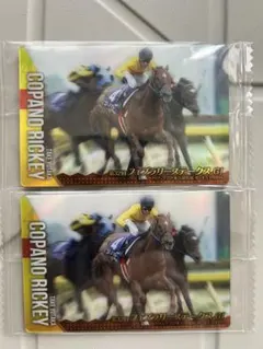 サラブレッドホースコレクション　コパノリッキー 2枚セット