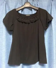値下げ！C.D.S BASIC 半袖カットソー 半袖ブラウス 黒 きれいめ
