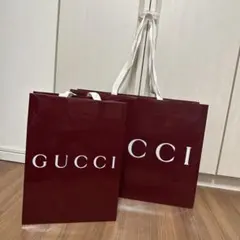 GUCCI ショップ袋 2枚セット　大のサムネイル
