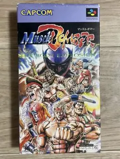 【美品】　マッスルボマー　スーパーファミコン　SFC 当時物　プロレス　原哲夫