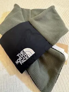 【新品未使用】THE NORTH FACE キッズフリースマフラー⭐︎カーキ