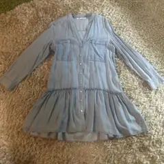 ノーカラーシャツ シャツ