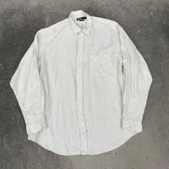 リネンシャツ 柄