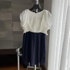 【新品】セレモニー フォーマル ワンピース 結婚式　お呼ばれ　お出かけ シフォン