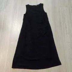 UNIQLO　エンブロイダリー刺繍ノースリーブワンピース