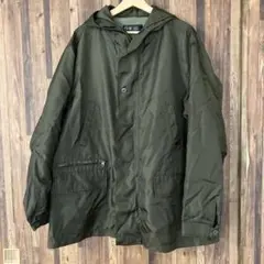 オリーブグリーン フード付きジャケット