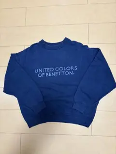 UNITED COLORS OF BENETTON ネイビー スウェット