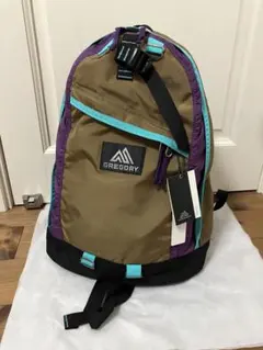 希少！名作グレゴリー 青タグ旧ロゴ デイパック 黒/バッグ茶タグ紫タグBEAMS 希少！名作グレゴリー 青タグ旧ロゴ デイパック 黒/バッグ茶タグ