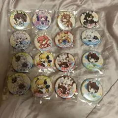 NARUTO×サンリオキャラクターズ ホログラム缶バッジコレクション 全9種