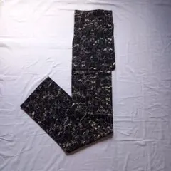 平安時代の人柄 単衣 ポリエステル リメイク素材としてオススメです！ 小紋