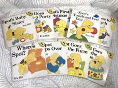 エリック・ヒル しかけ英語絵本「子犬のSpotシリーズ」9冊セット