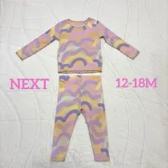 NEXT 上下セット ロンT レギンスパンツ 12-18months 女の子