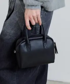 あさん限定【SINSS】2way mini boston bag 定価￥5500