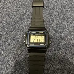 CASIO F-91W ブラック デジタル腕時計