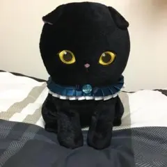 mofusand 黒仔猫ニャンぬいぐるみ　全長27cm