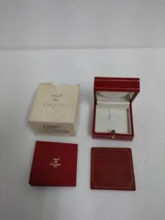 【箱のみ】Cartier 赤い箱 付属品あり