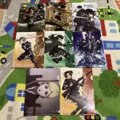 進撃の巨人 クリアファイル 8種