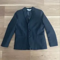 H&M 黒いシングルボタンブレザー