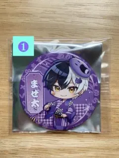 AMPTAK 缶バッジ YUKATA POP! ver. デフォ まぜ太 ①