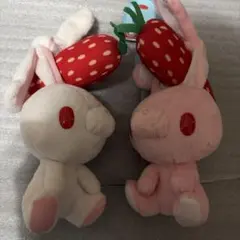 ✨汎用うさぎ キャロットベリーマスコット にんじん 3セット✨ - メルカリ