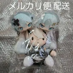 ブルーアーカイブ 一番くじ ちょこのっこぬいぐるみ アズサ ヒフミ 2点