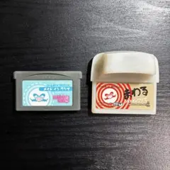 ゲームボーイアドバンス ソフト「（まわる）メイド イン ワリオ」Set