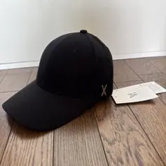 新品、未使用品　VARZAR バザール　黒キャップ