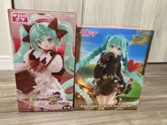 初音ミク　Outdoor チロルチョコ　フィギュア２体セット
