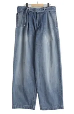 Graphpaper Selvage Denim Belted Pantsのサムネイル