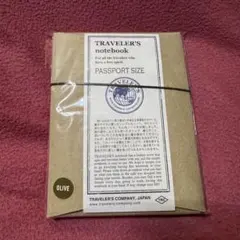 トラベラーズノート　パスポートサイズ　オリーブ