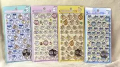 【しずくちゃん付き】4種　ボンボンドロップシール　ちいかわ　うさぎ　ハチワレ