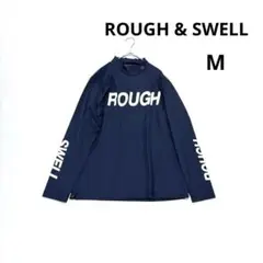 ROUGH & SWELL ラフアンドスウェル　長袖モックネック　ネイビー　M