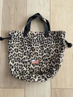⭐︎FREAK'S STORE⭐︎レオパード柄巾着トートバッグ　未使用品