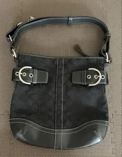 コーチ　COACH　ショルダーバック　黒　ブラック