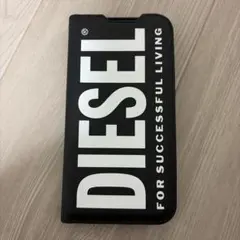 DIESEL 手帳型ケース ブラック